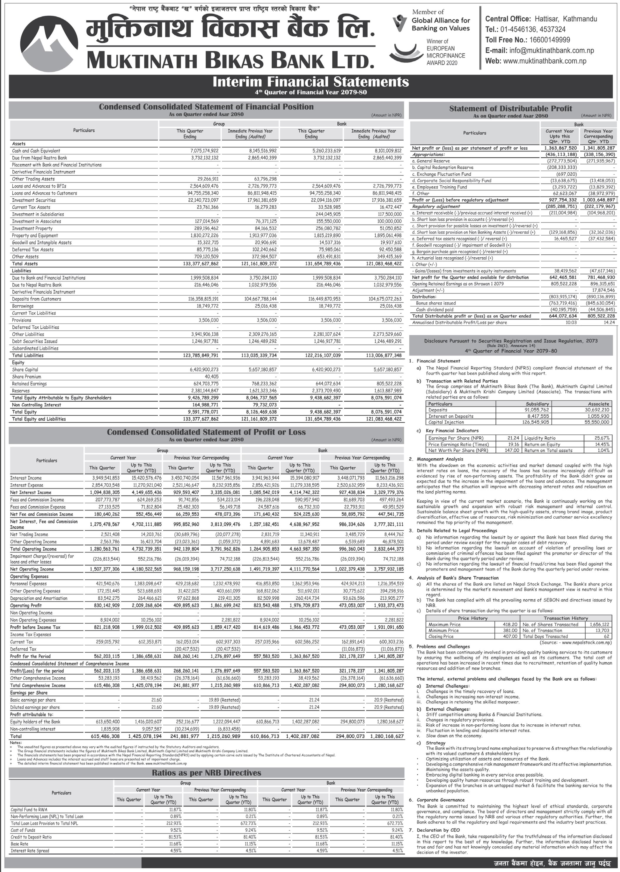 Image of FY 2079-80: Q4 Report: Muktinath Bikash Bank Limited (MNBBL)