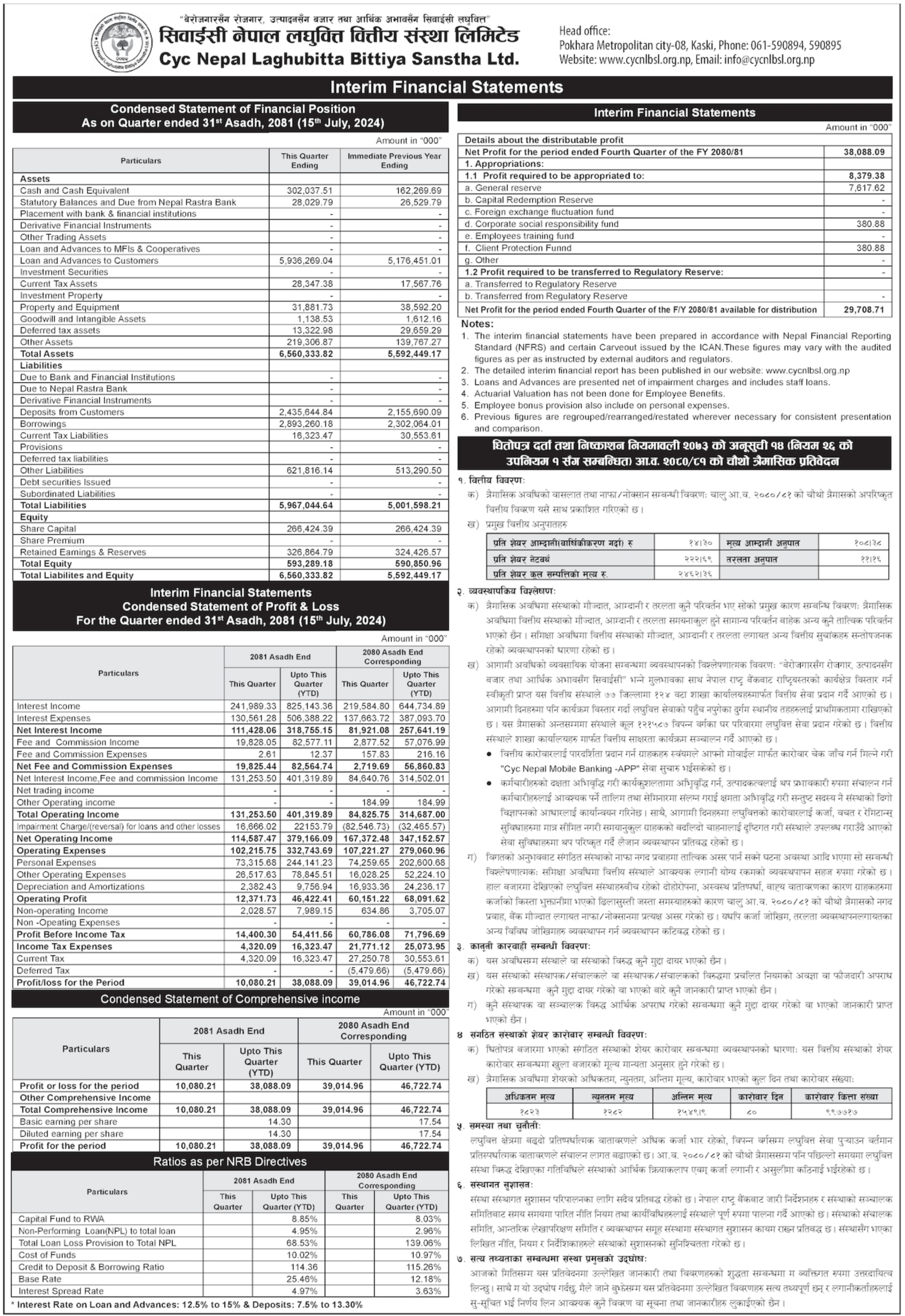 Image of FY 2080-81: Q4 Report: Cyc Nepal Laghubitta Bittiya Sanstha Limited (CYCL)